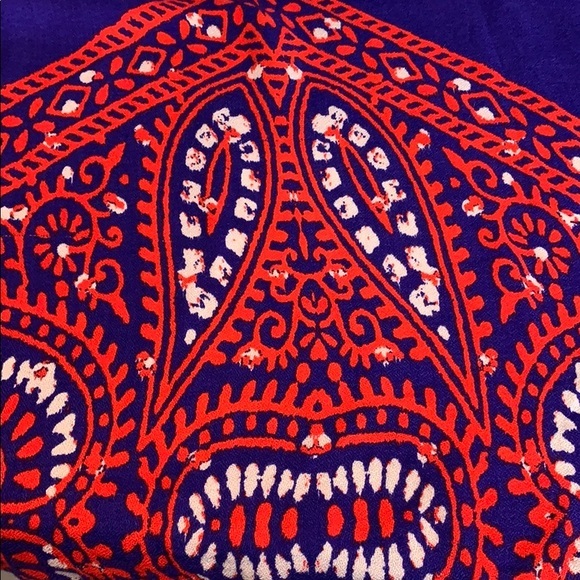 Ella Moss Moroccan Print Top Size Small - Picture 6 of 7